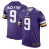 J.J. McCarthy Minnesota Vikings Nike Team Legend Jersey – Purple