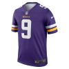 J.J. McCarthy Minnesota Vikings Nike Team Legend Jersey – Purple