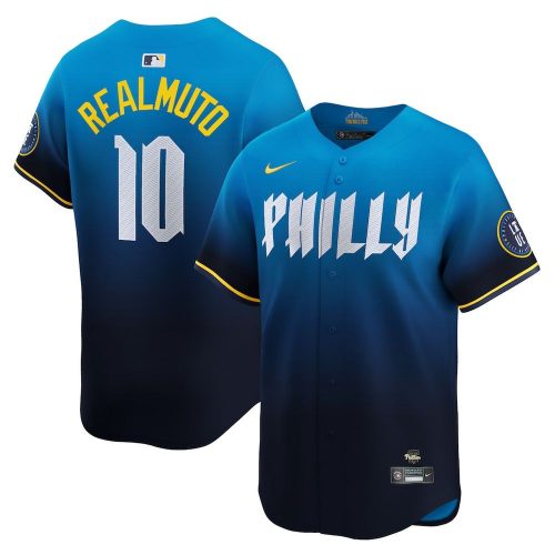 JT Realmuto Philadelphia Phillies MLB 2024 City Connect Baseball Jersey