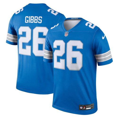 Jahmyr Gibbs Detroit Lions Nike Team Legend Jersey – Blue