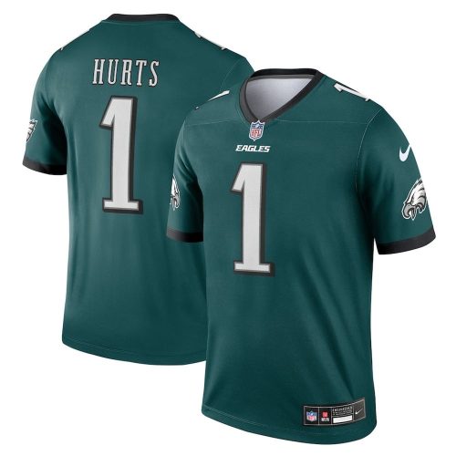 Jalen Hurts Philadelphia Eagles Nike Team Legend Jersey – Midnight Green
