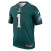 Jalen Hurts Philadelphia Eagles Nike Team Legend Jersey – Midnight Green