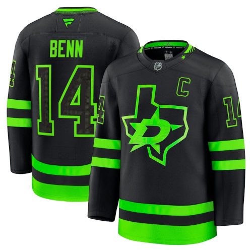 Jamie Benn Dallas Stars Alternate Premium Hockey Jersey – Black