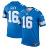 Jared Goff Detroit Lions Nike Team Legend Jersey – Blue