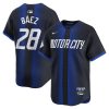 Javier Baez Detroit Tigers MLB 2024 City Connect Baseball Jersey