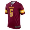 Jayden Daniels Washington Commanders Nike Team Legend Jersey – Burgundy