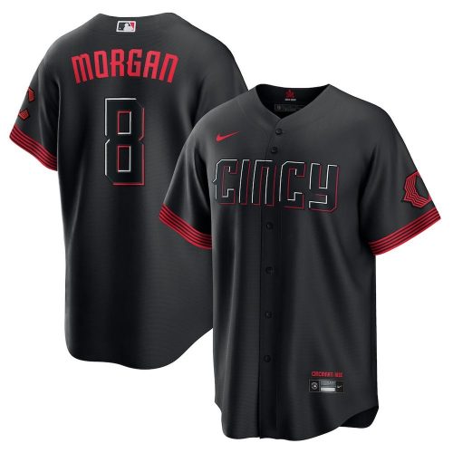 Joe Morgan Cincinnati Reds MLB 2023 City Connect Baseball Jersey