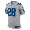 Jonathan Taylor Indianapolis Colts Nike Inverted Legend Player Performance Top – Gray
