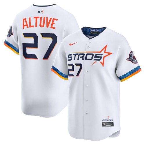 Jose Altuve Houston Astros MLB 2025 City Connect Baseball Jersey