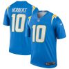 Justin Herbert Los Angeles Chargers Nike Team Legend Jersey – Powder Blue