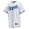 Kansas City Royals Nike Replica Custom Jersey – White