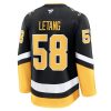 Kris Letang Pittsburgh Penguins Alternate Premium Hockey Jersey – Black
