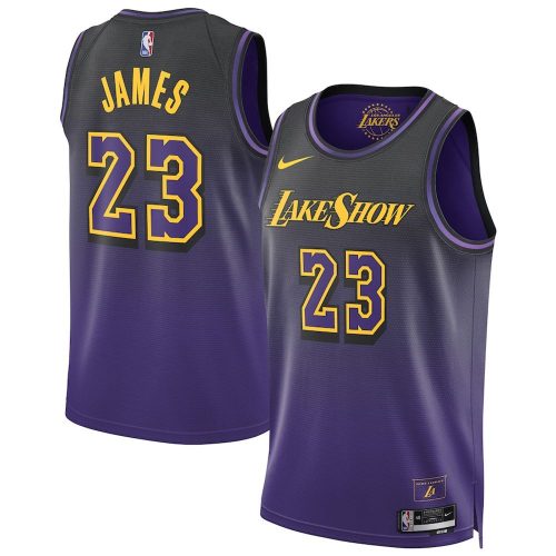 LeBron James Los Angeles Lakers Nike 2025 City Edition Basketball Jersey