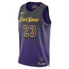 LeBron James Los Angeles Lakers Nike 2025 City Edition Basketball Jersey