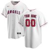 Los Angeles Angels Nike Home Replica Custom Jersey – White