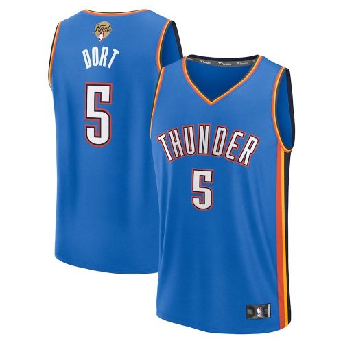 Luguentz Dort Oklahoma City Thunder 2025 NBA Finals Player Jersey