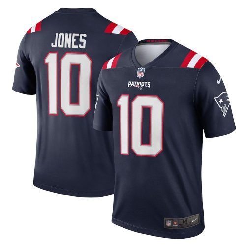 Mac Jones New England Patriots Nike Team Legend Jersey – Navy