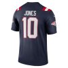 Mac Jones New England Patriots Nike Team Legend Jersey – Navy