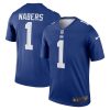 Malik Nabers New York Giants Nike Team Legend Jersey – Royal