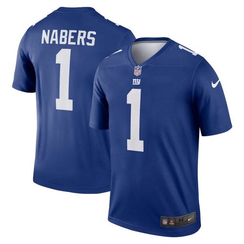 Malik Nabers New York Giants Nike Team Legend Jersey – Royal