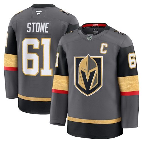 Mark Stone Vegas Golden Knights Alternate Premium Hockey Jersey – Gray