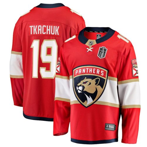 Matthew Tkachuk Florida Panthers 2025 Stanley Cup Final Home Jersey
