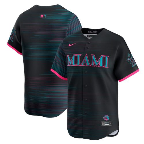 Miami Marlins MLB 2025 City Connect Baseball Jersey