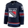 Mika Zibanejad New York Rangers Alternate Premium Hockey Jersey – Navy