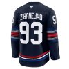 Mika Zibanejad New York Rangers Alternate Premium Hockey Jersey – Navy