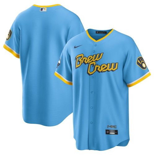 Milwaukee Brewers MLB 2022 City Connect Baseball Jersey