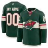 Minnesota Wild Home Premium Custom Hockey Jersey
