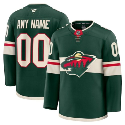 Minnesota Wild Home Premium Custom Hockey Jersey