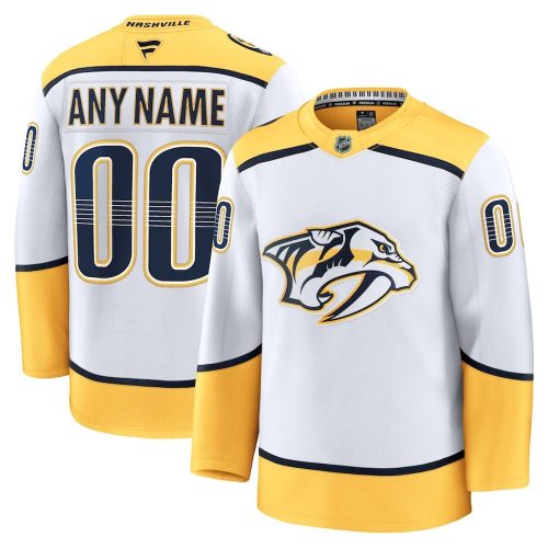 Nashville Predators Away Premium Custom Hockey Jersey