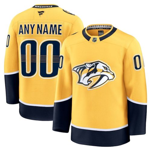 Nashville Predators Home Premium Custom Hockey Jersey
