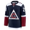 Nathan MacKinnon Colorado Avalanche Alternate Premium Hockey Jersey – Navy