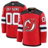 New Jersey Devils Home Premium Custom Hockey Jersey