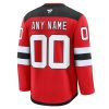New Jersey Devils Home Premium Custom Hockey Jersey