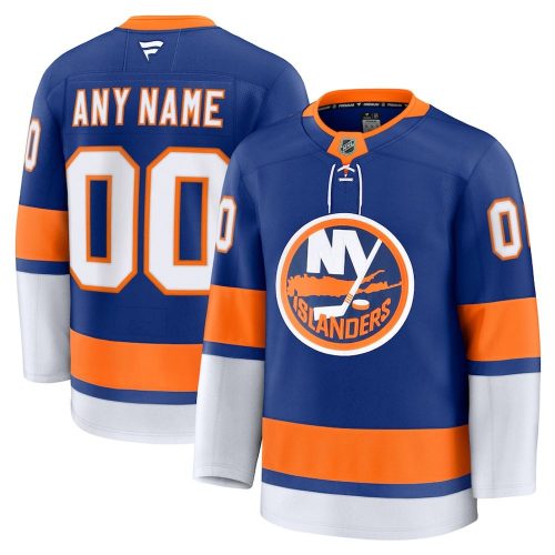 New York Islanders Home Premium Custom Hockey Jersey