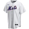 New York Mets Nike Home Replica Custom Jersey – White