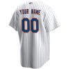 New York Mets Nike Home Replica Custom Jersey – White