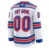 New York Rangers Away Premium Custom Hockey Jersey