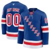 New York Rangers Home Premium Custom Hockey Jersey