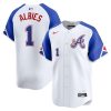 Ozzie Albies Atlanta Braves MLB 2023 City Connect Baseball Jersey