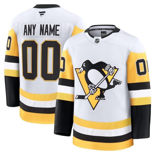 Pittsburgh Penguins Away Premium Custom Hockey Jersey