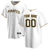 Pittsburgh Pirates Nike Home Replica Custom Jersey – White