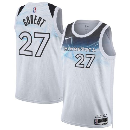 Rudy Gobert Minnesota Timberwolves Nike 2025 City Edition Basketball Jersey