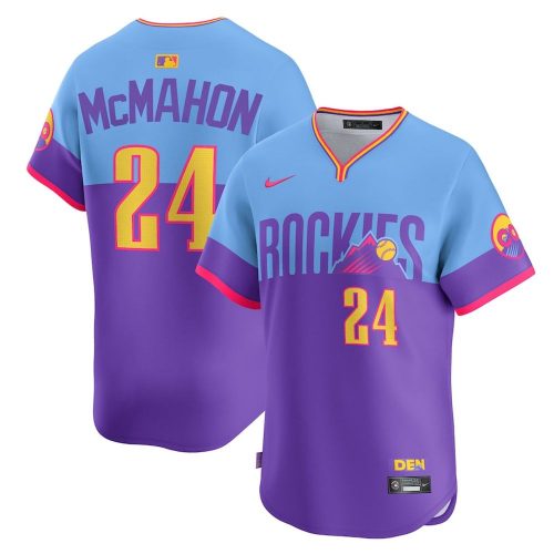 Ryan McMahon Colorado Rockies MLB 2025 City Connect Baseball Jersey