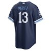 Salvador Perez Kansas City Royals MLB 2022 City Connect Baseball Jersey