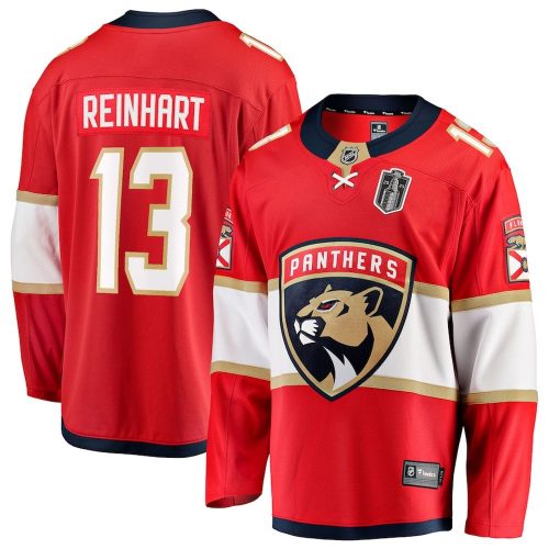 Sam Reinhart Florida Panthers 2025 Stanley Cup Final Home Jersey