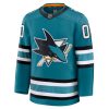 San Jose Sharks Home Premium Custom Hockey Jersey